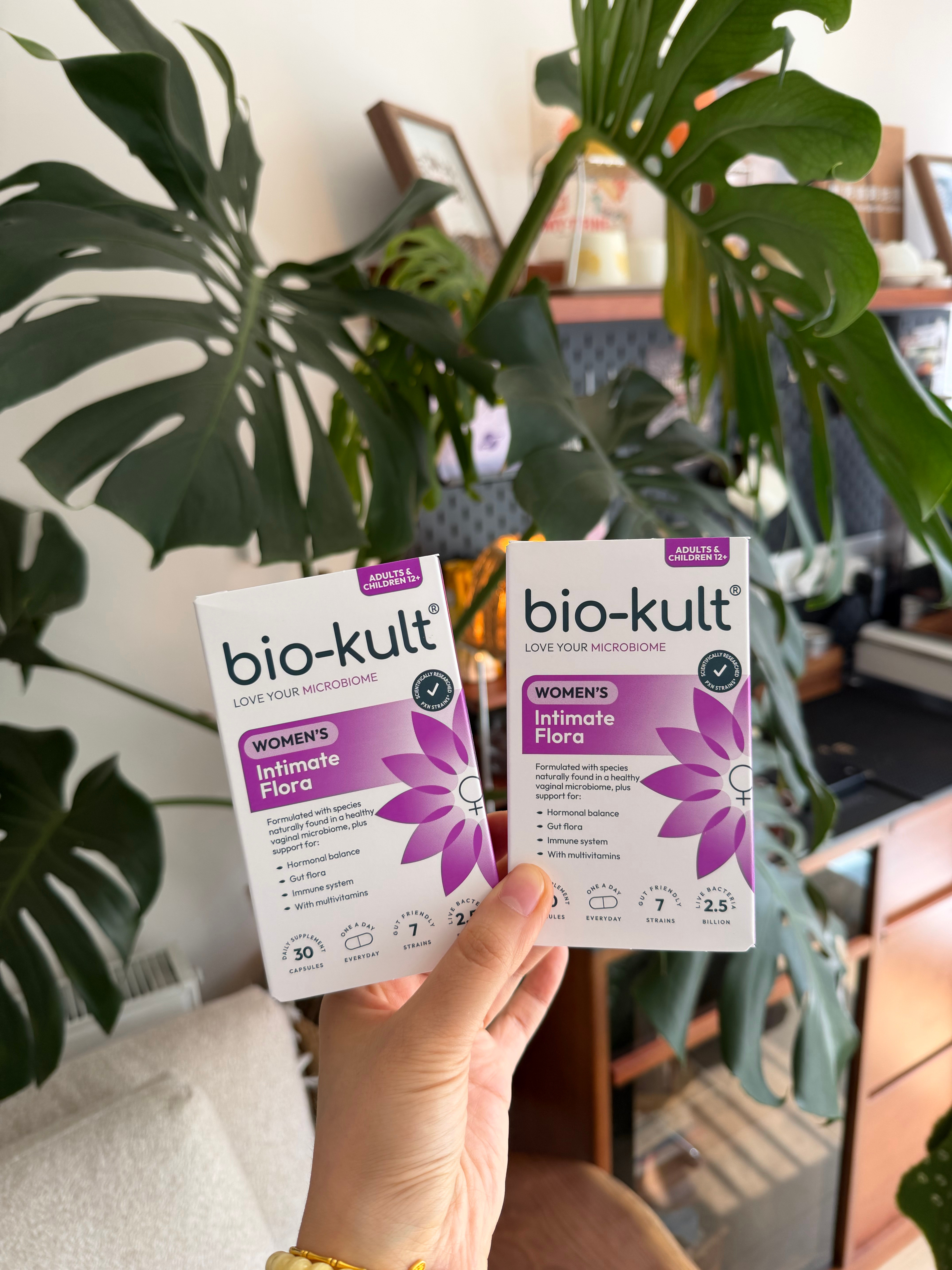 🫐bio-kult另外一款新款女性益生菌！和蔓越莓不一样，它有7种私处花园菌，