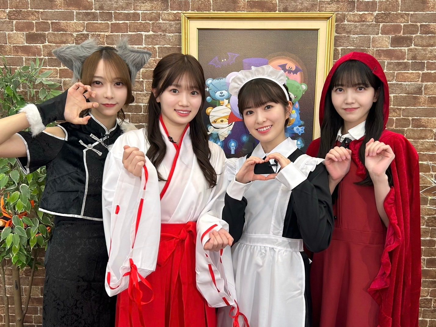 久保史緒里弓木奈於小川彩愛宕心響　猫舌SHOWROOM🎃​​​