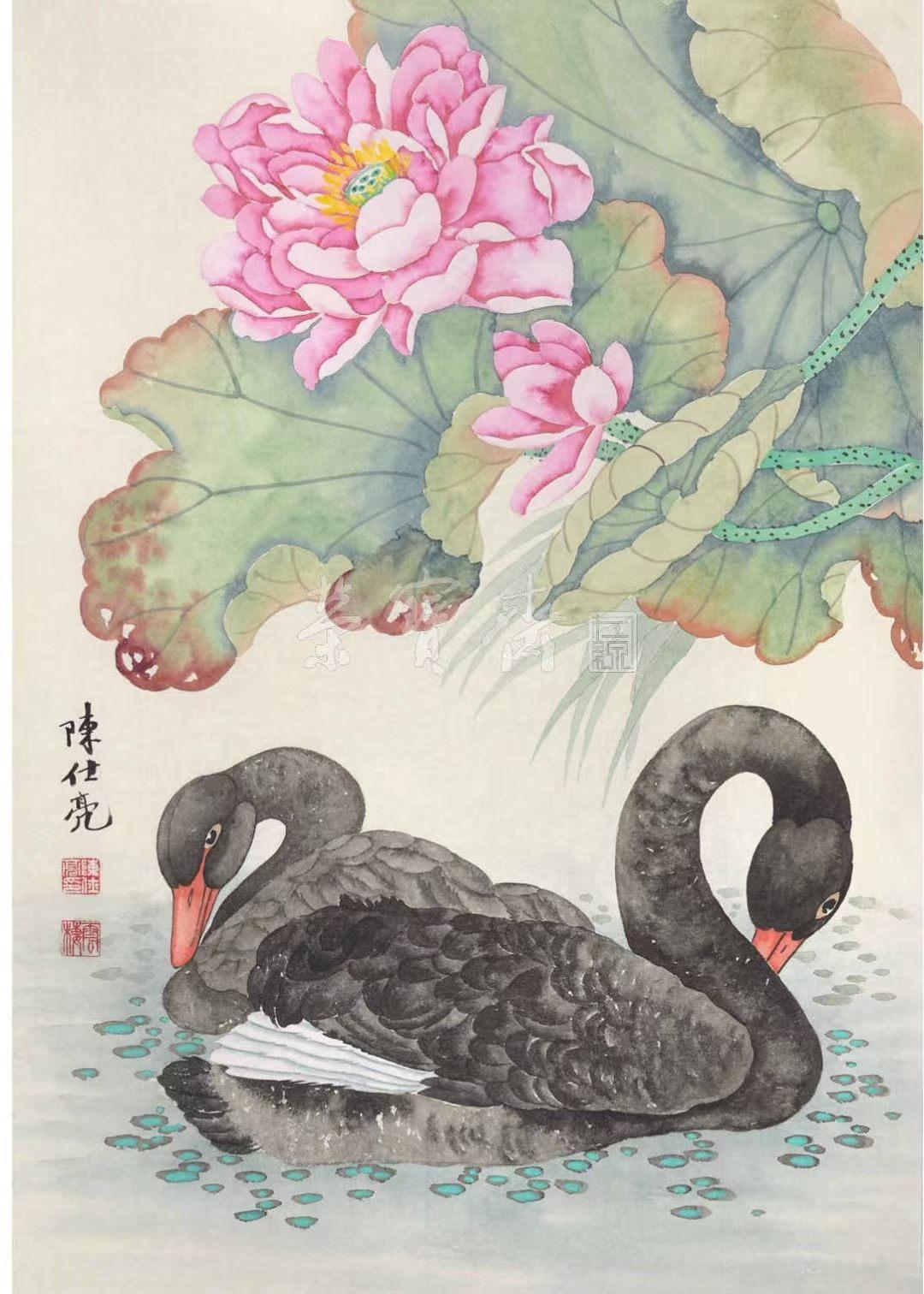 陈仕亮国画艺术欣赏