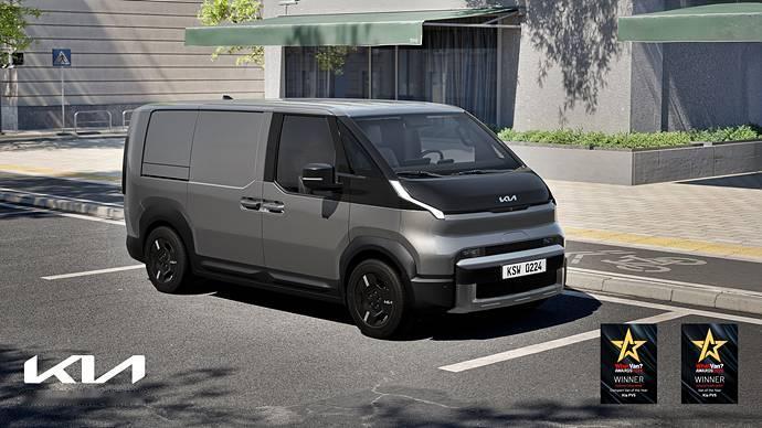 【起亚PV5斩获多项全球商用车大奖！】起亚首款纯电专属PBV车型PV5