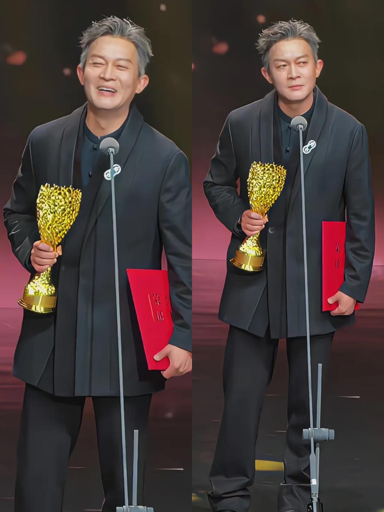 不光杨志刚自己懵了，​网友也看懵了！​不是因为奖没有含金量，而是他居然拿