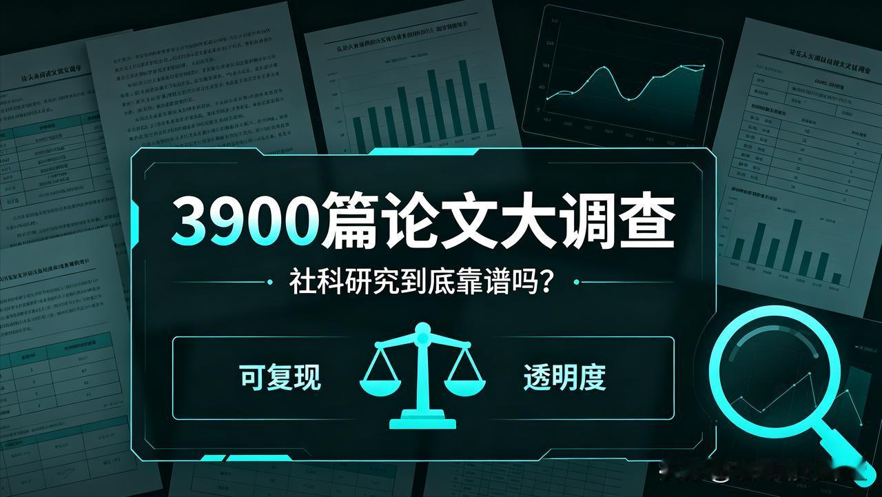 《Nature》七年重磅调研刷屏！一半社科论文没法复现，真相根本不是造假最