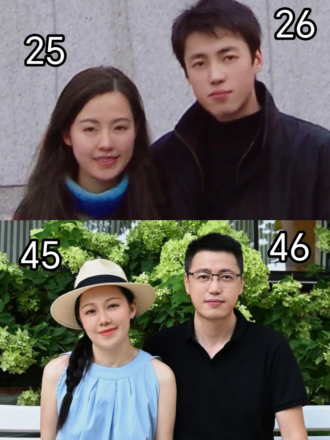 当年班草和班花，老了也是俊男靓女