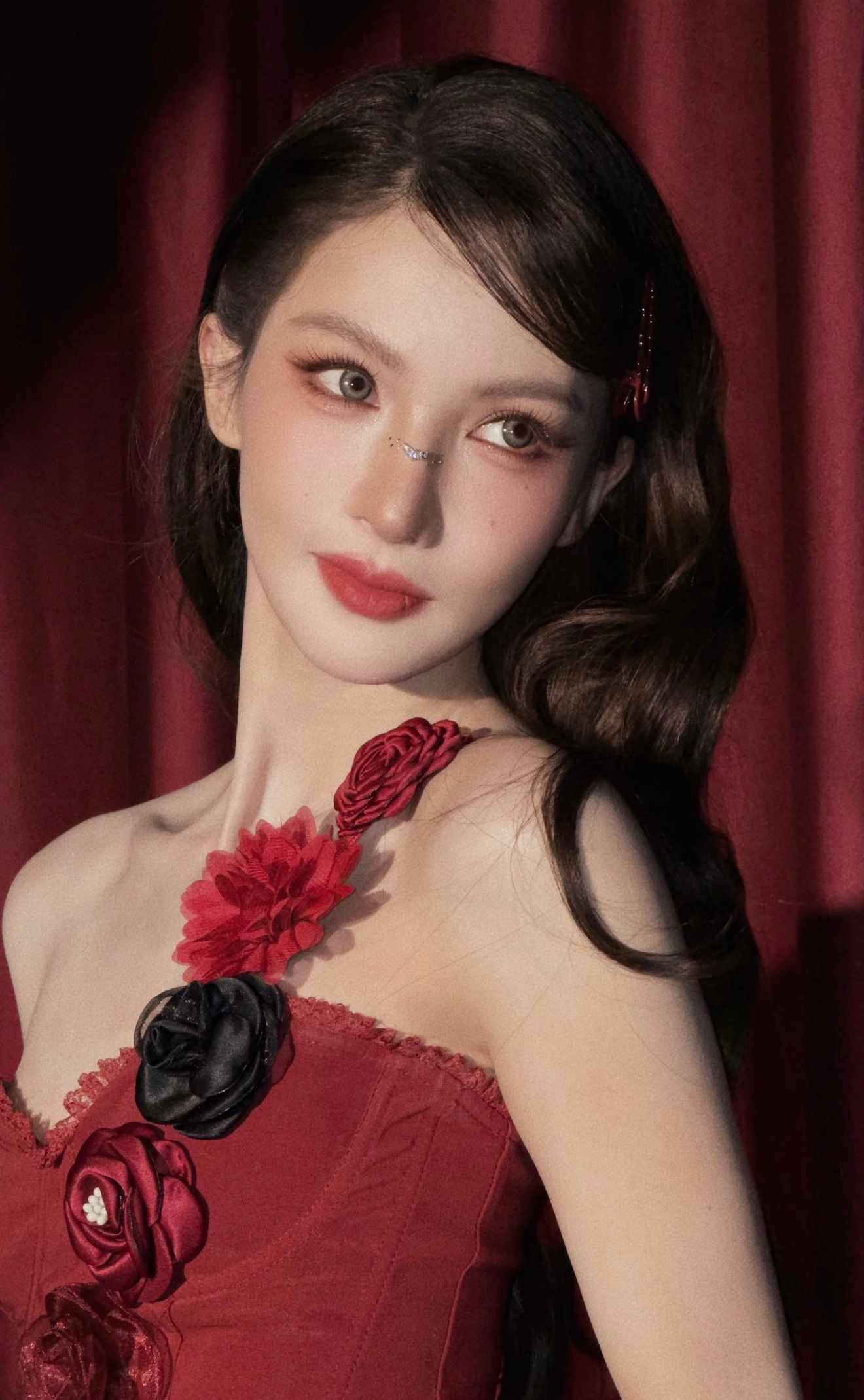 金晨网红妆好奇怪啊