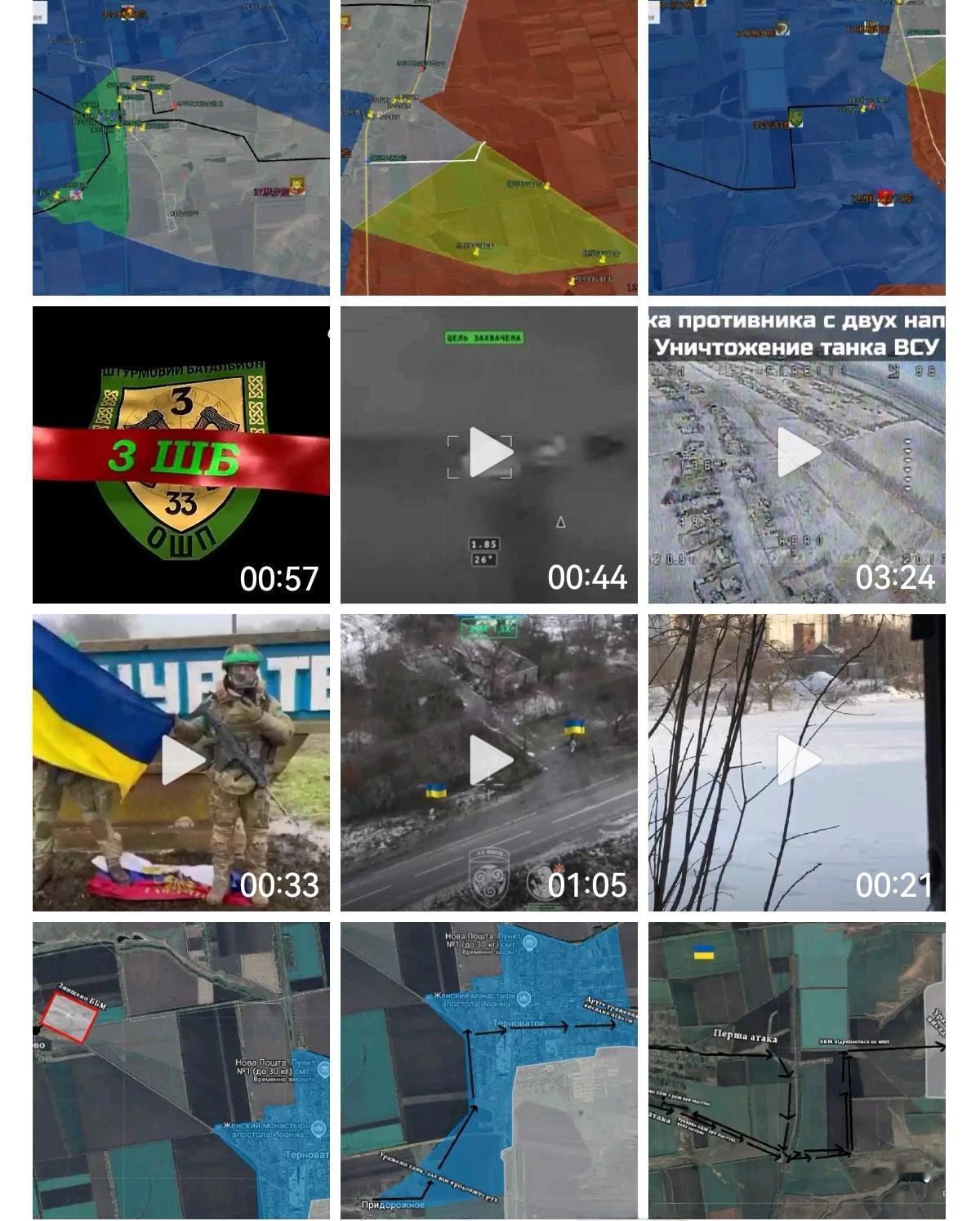 2月8日乌克兰军队在扎波罗热南线发起反击行动，出动约8至12辆装甲车辆，对俄军位