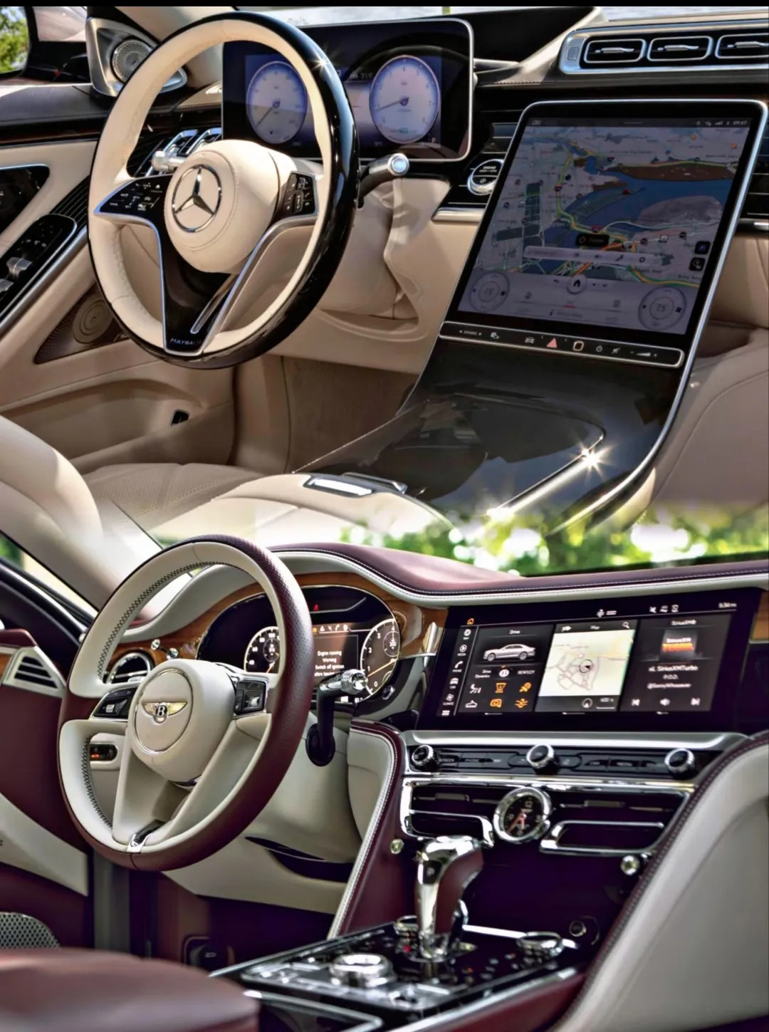 你们说宾利和迈巴赫到底哪辆车更豪华？​​​