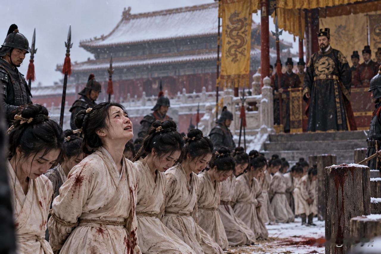 永乐十九年，一场后宫血案：朱棣为何屠杀两千八百人！朱棣是明朝第三位皇帝，朱元