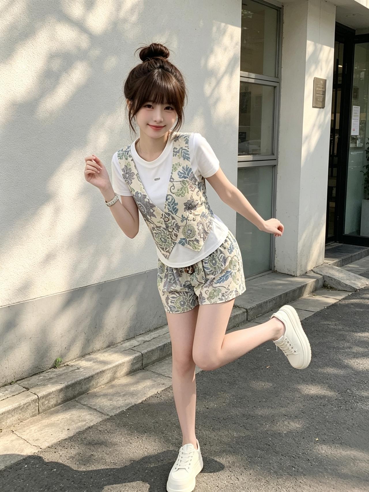 夏日清新穿搭，少女感十足！🌞👗👟什么样的穿搭可以成为气质女神?减龄少女感