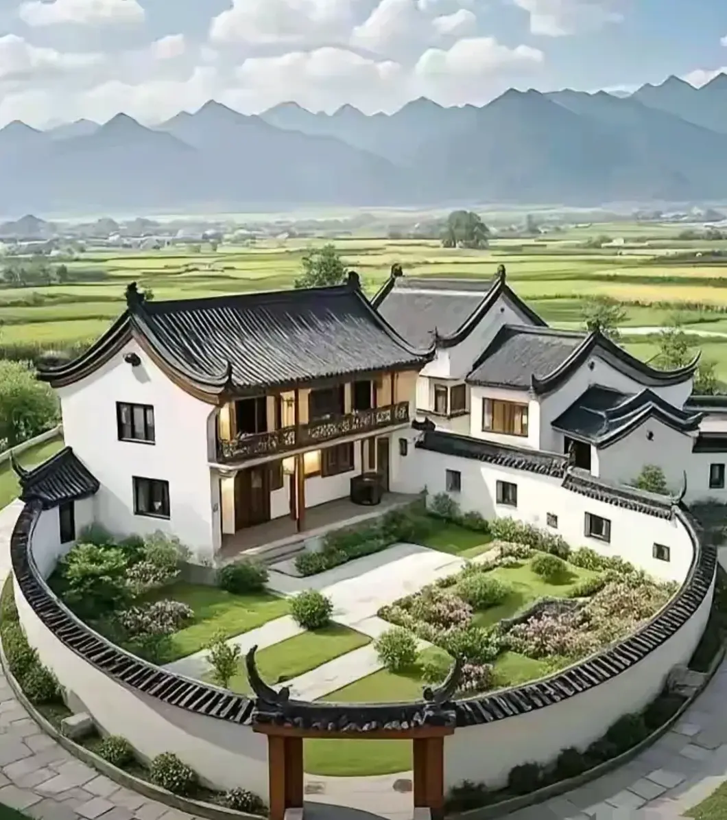 养老的话，你选图一还是图二？