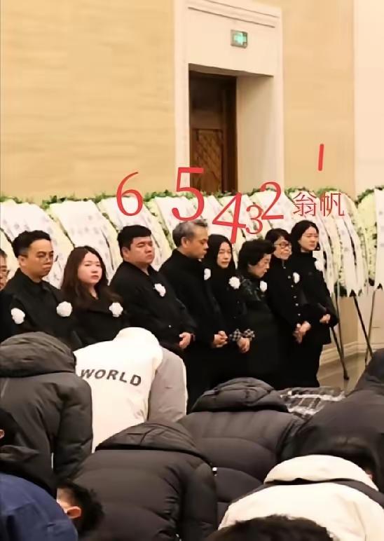 满堂儿女不如半路夫妻,杨振宁大儿子没有来,让很多人不理解。翁帆在葬礼上站在家