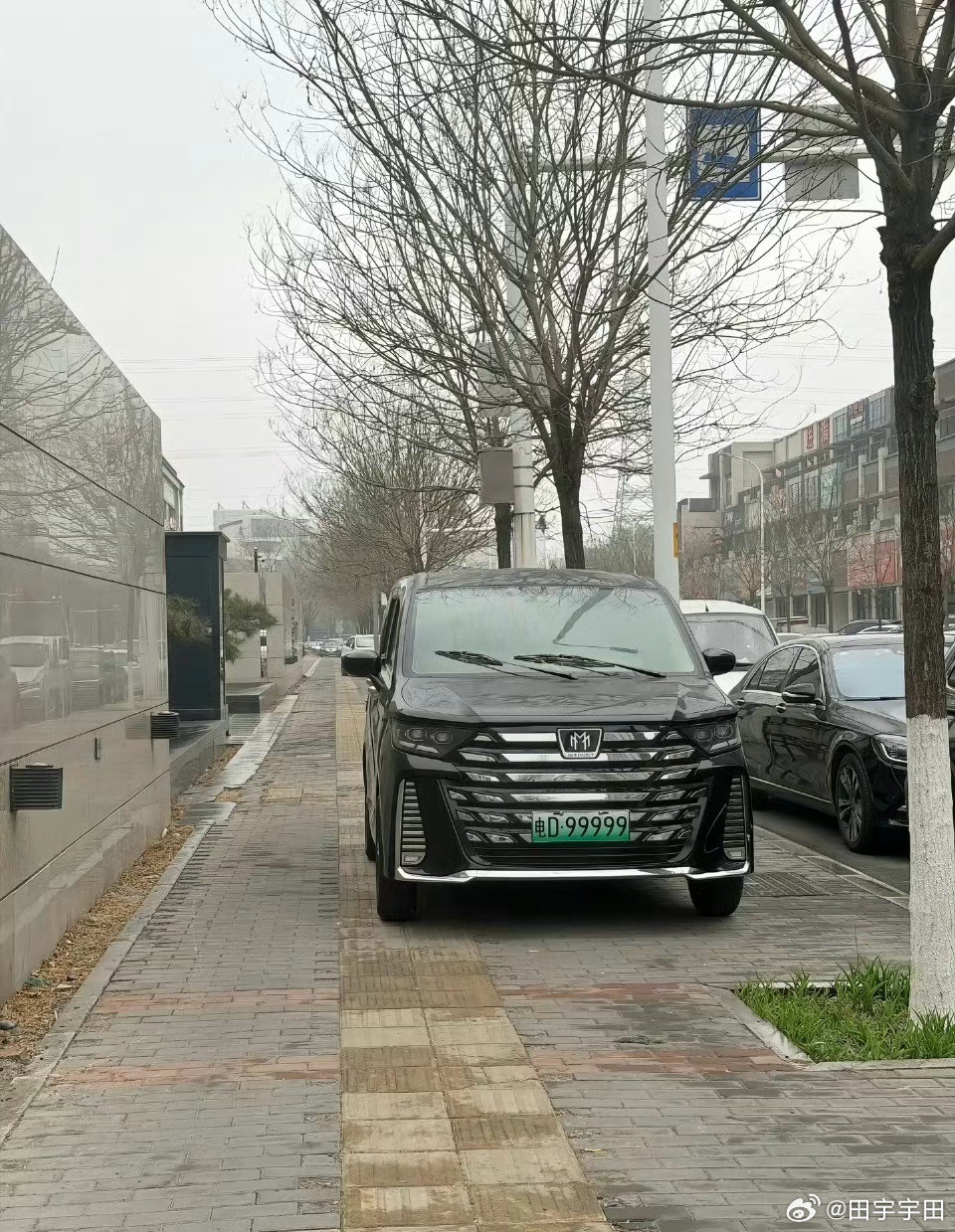 尼玛老代又进化出MPV了几乎1:1复刻全新埃尔法但是车标这俩M……我该叫它“迈尔