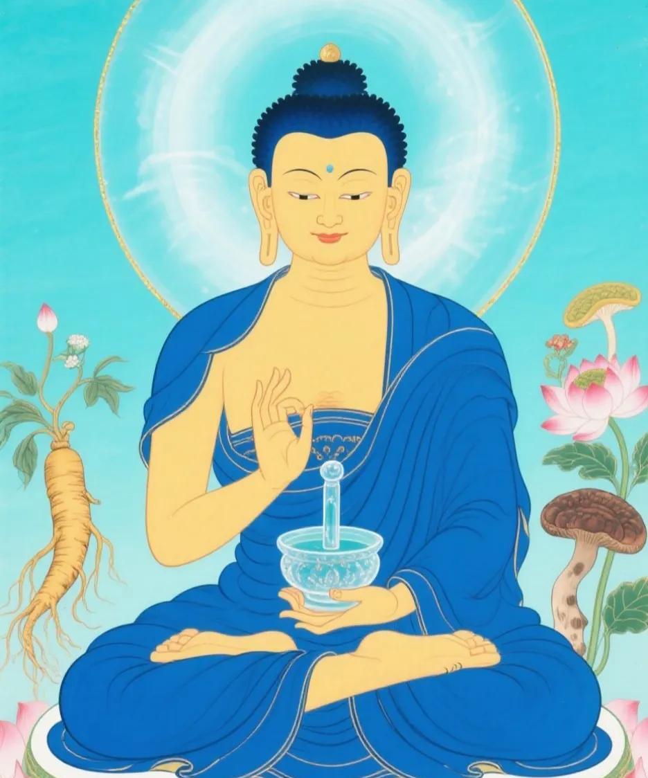 药师佛在佛教文化中，药师佛是一个具有深厚意义的存在，也被称为药师如来、琉璃光佛