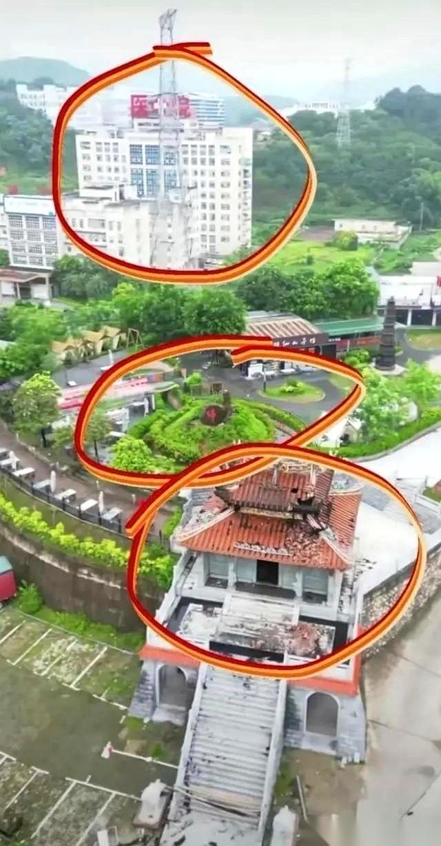 福建安溪那座被雷劈了的龙须殿，网上传得神乎其神。据说，建庙的压根不是为了敬神，