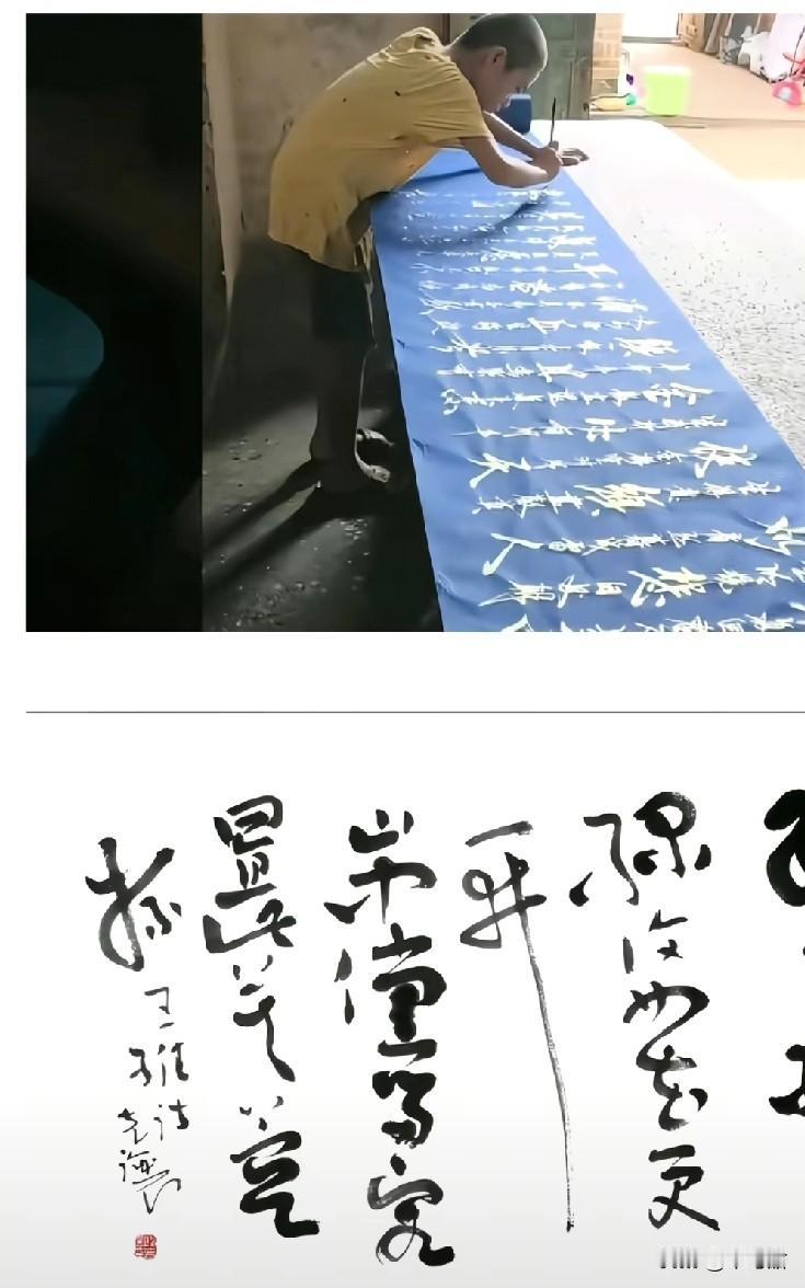 当13岁“书法神童”李明，站在了人民日报和中央电视台的门口，众多书法爱好者开始“