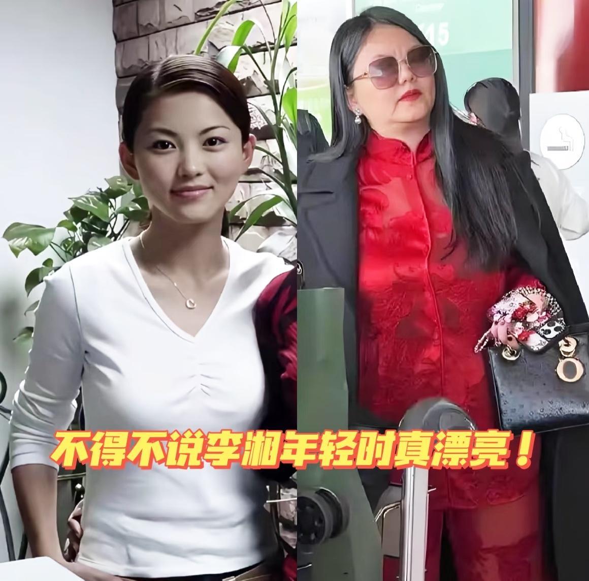 面相是骗不了人的，不信你看李湘，以前多甜美，多有灵气呀，曾经的柔和现在却​