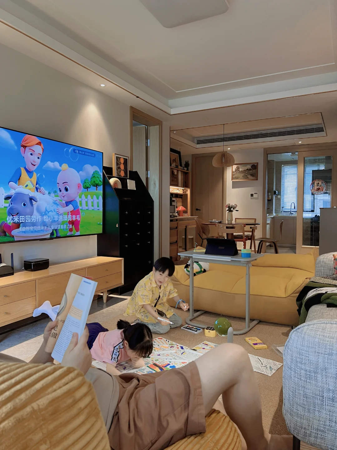 这大概就是“活人感”的家叭……生活气息很足