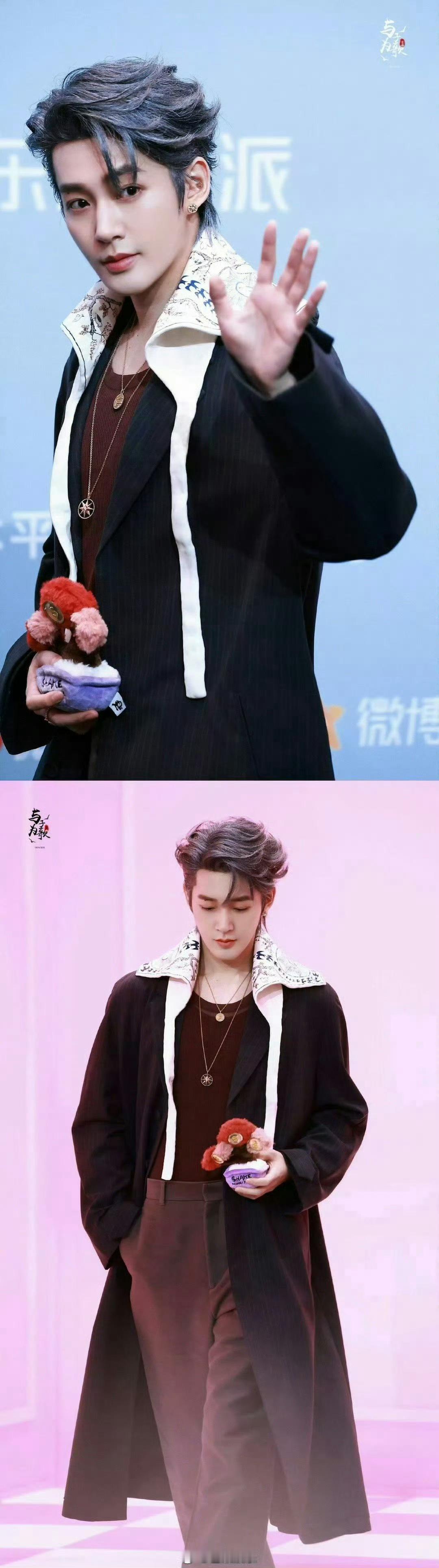 尖叫之夜全员走心官宣燥候燥候邓为红毯，每次亮相都那么帅气逼人，一举手一投足都闪