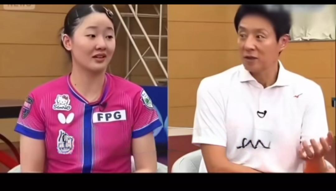 张本美和在一次访谈中被主持人问到：哪位中国选手最让你感到束手无策？她回答：王曼