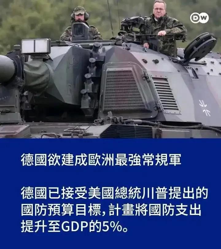 德国造的武器也不行啊，还想着打造欧洲最强常规军队？是那个男人要回来了吗？[doge]