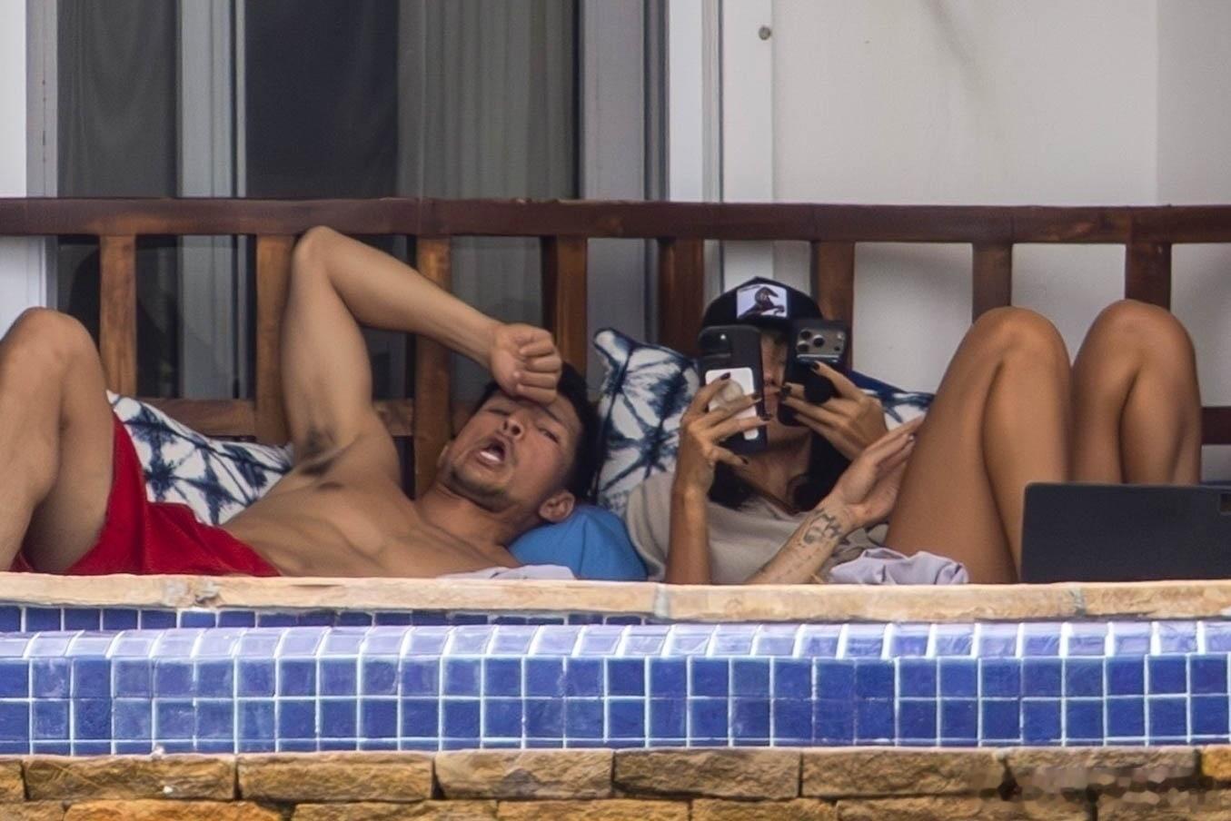 Jessicaalba杰西卡阿尔芭和男友DannyRamirez继续在墨西哥