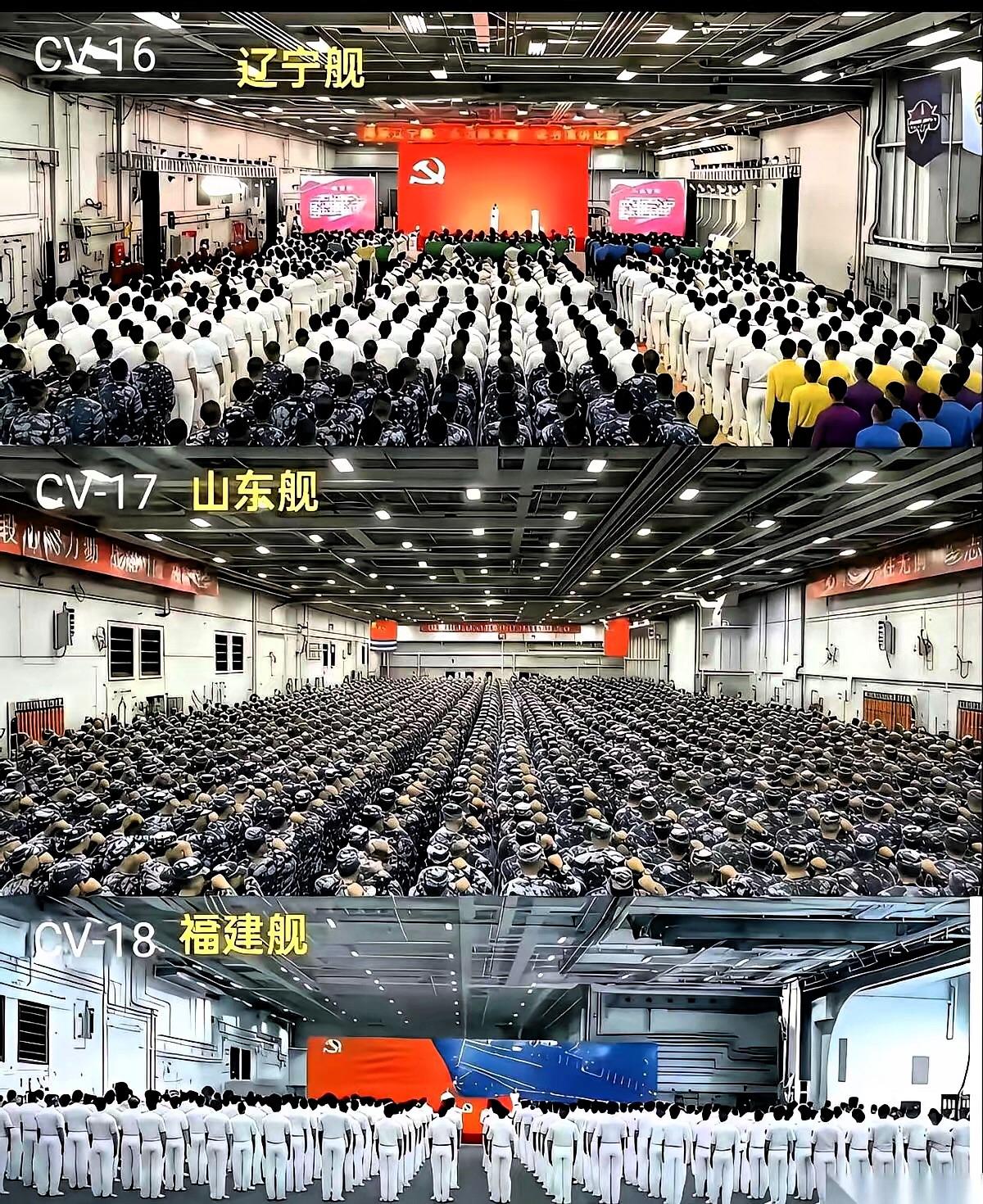 福建舰的炊事班到底有多卷？3300人每天吃7吨食材！舰体摇晃时炒菜要绑安