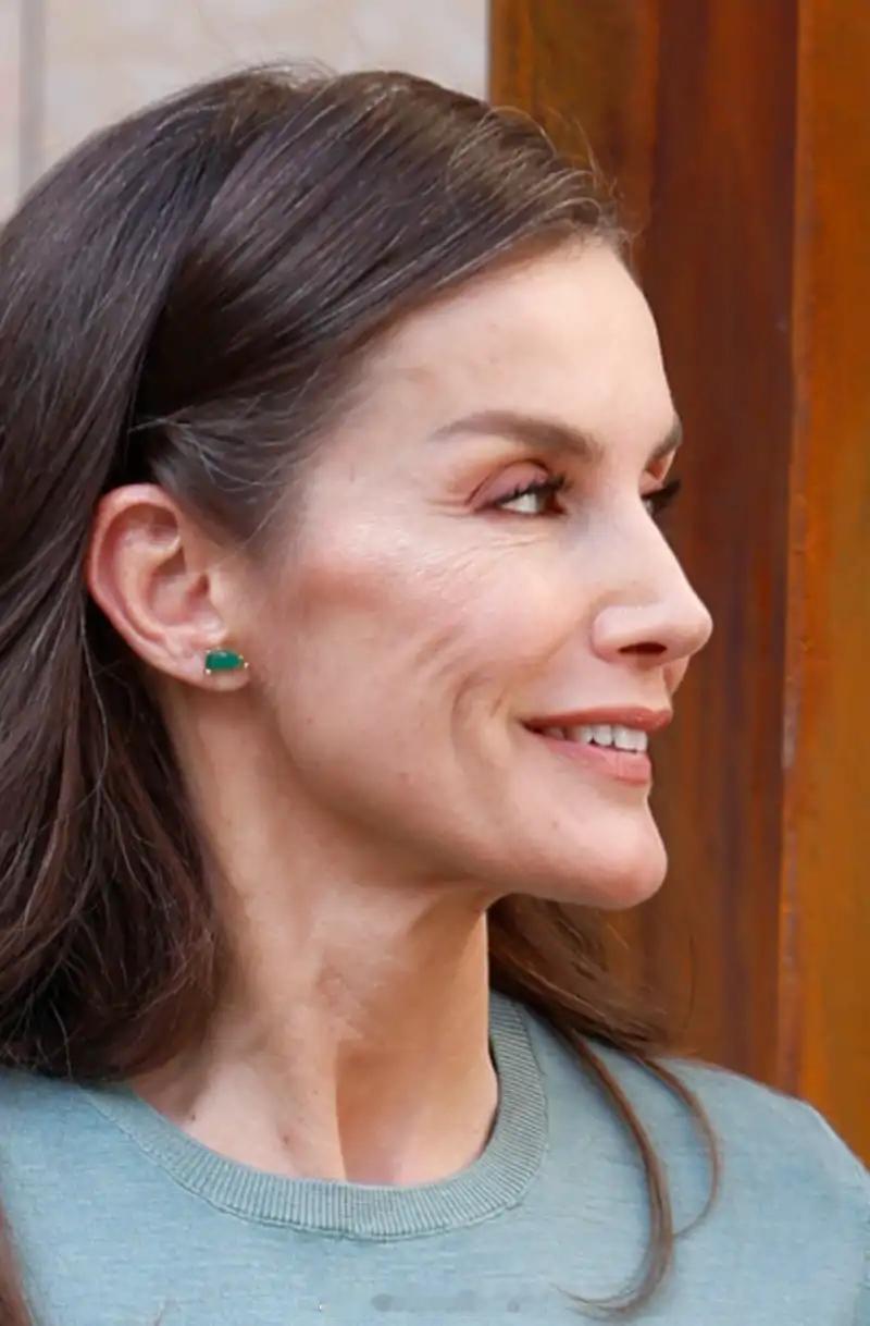 西班牙王室新鲜的莱后~~2月24日，作为赫罗纳公主基金会“人才之旅”第二阶段活