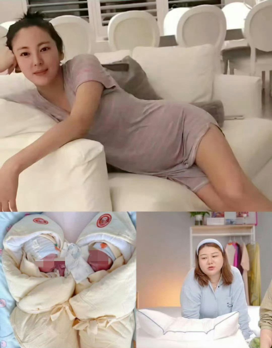 张雨绮怀孕后的状态前一段时间看直播的时候也没有发现怀孕，现在看张雨绮怀孕后首次