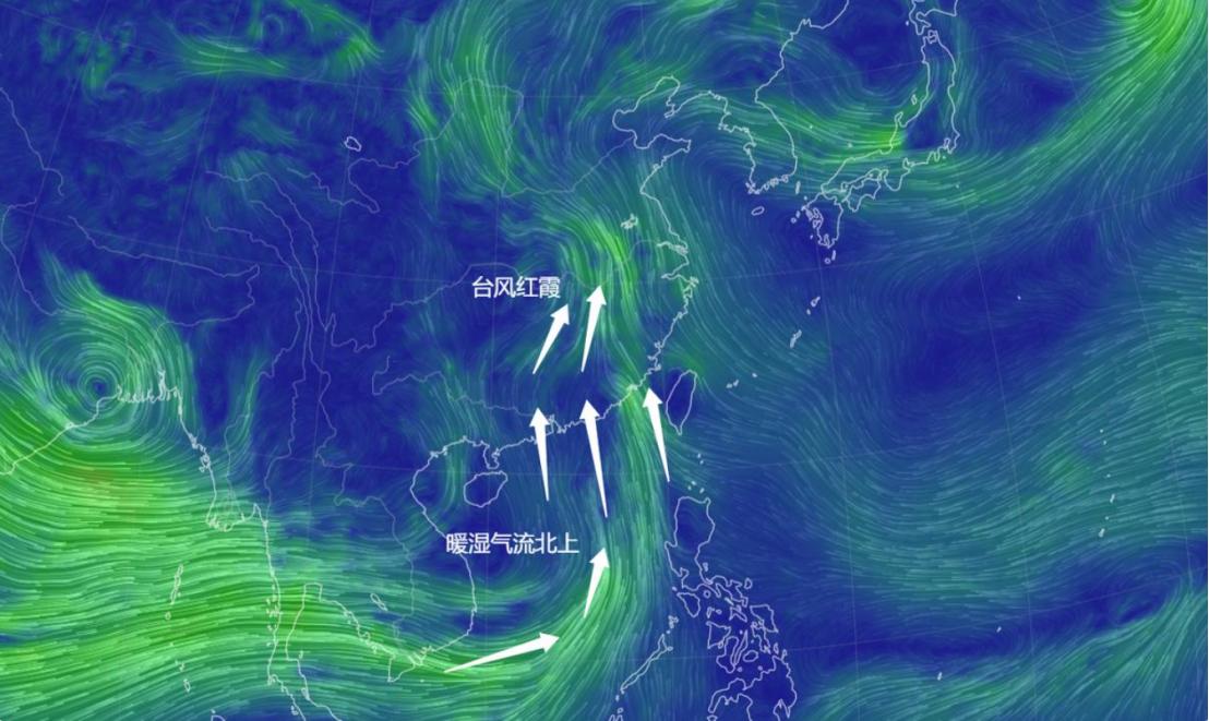 12号台风台风“红霞”虽然已经停止编号，但依旧在影响我国，红霞还没过去13号台风