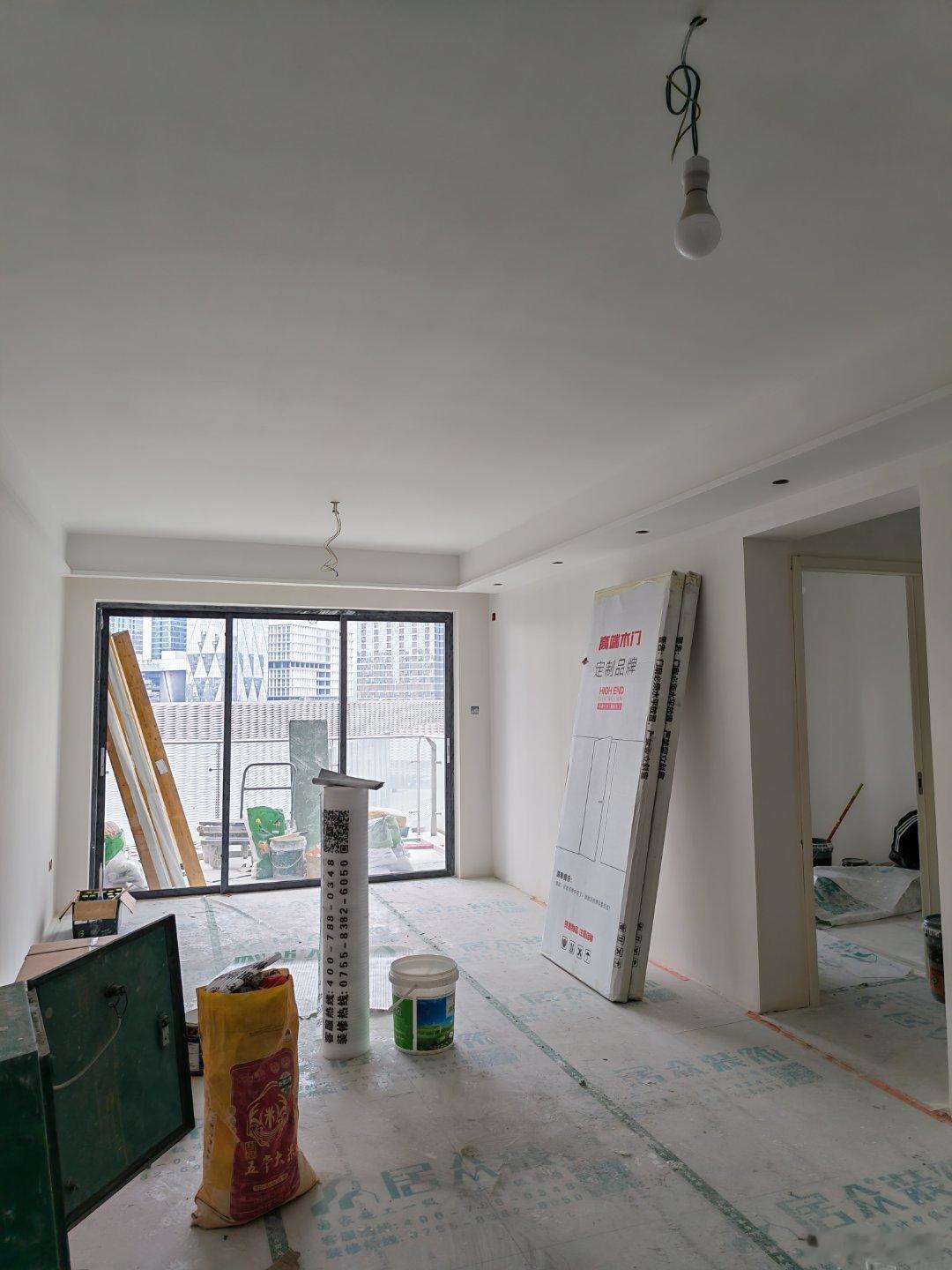 接近尾声了，怎么会有人喜欢搞装修啊我去，真的是费了老鼻子劲。。。深圳