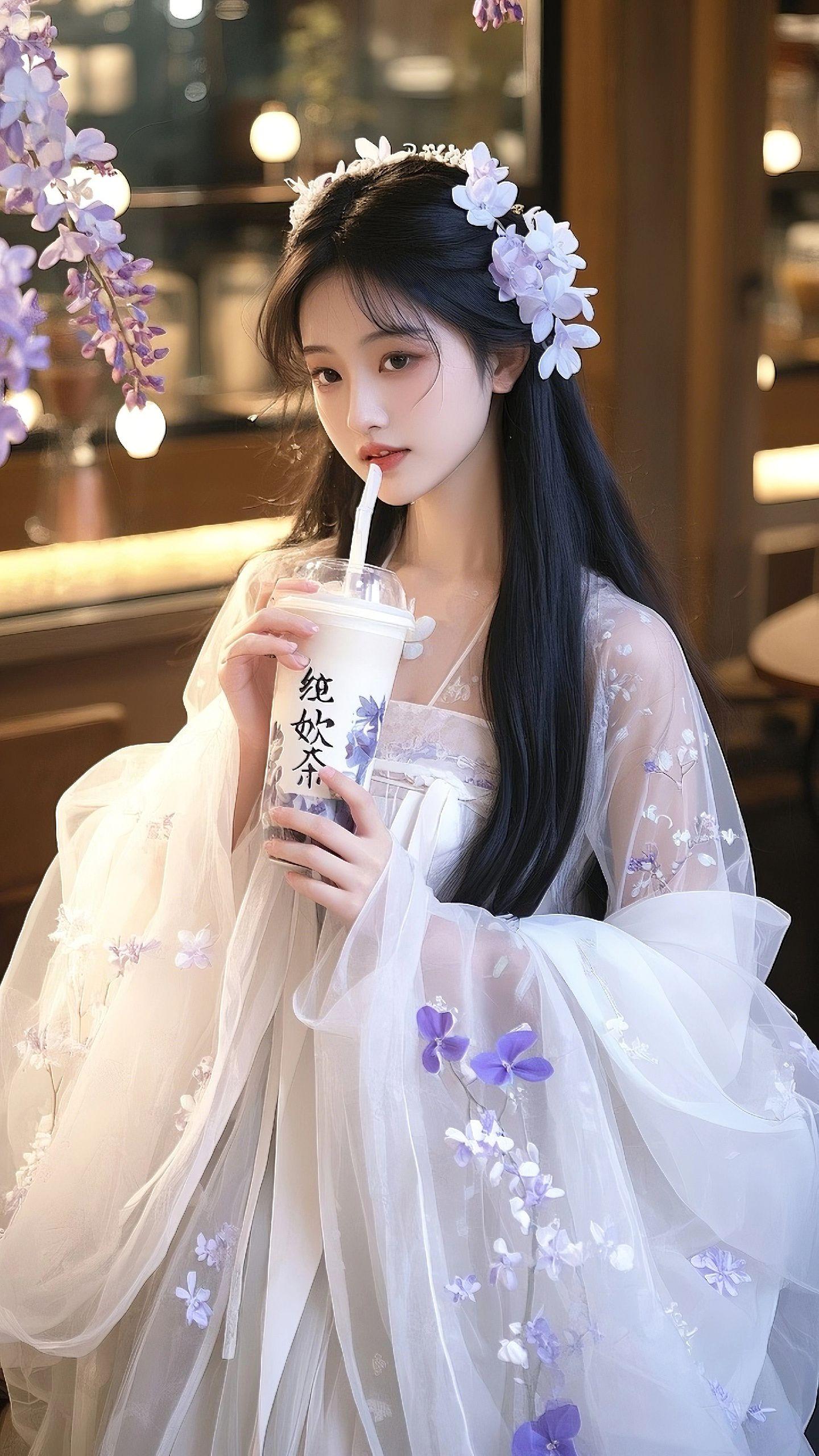汉服小仙女 古风 古装 甜系女孩 古装国风美女