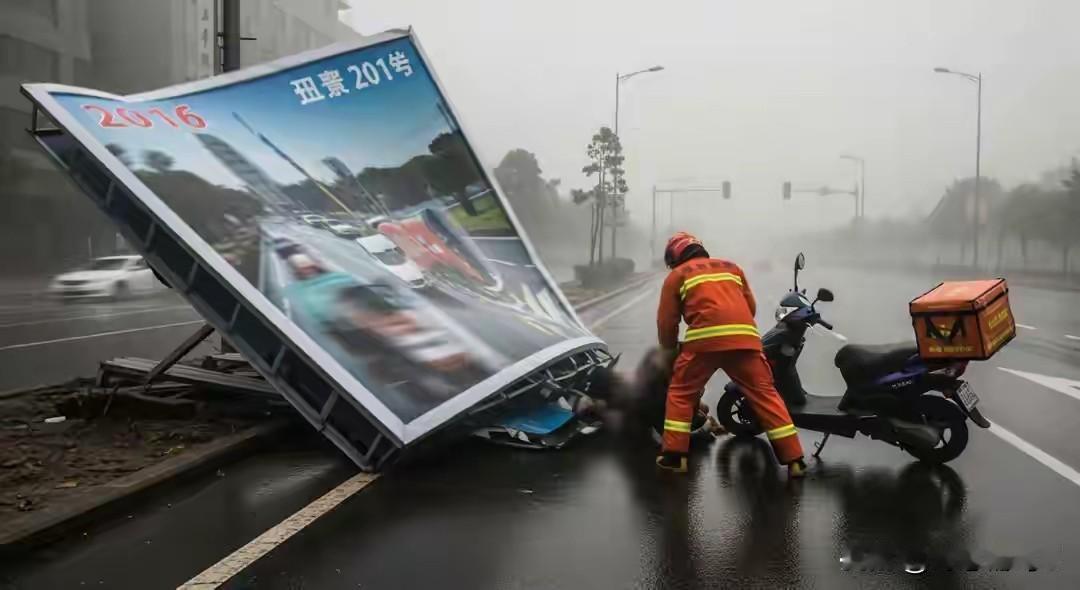 2016年，盐城突发的龙卷风灾害里，消防员周铁柱冲在最前面，用自己的身体挡在一个