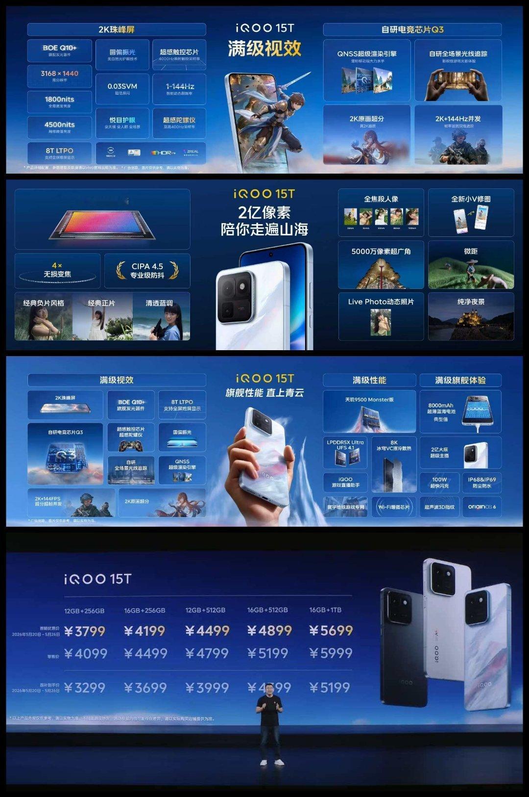 iQOO15T的价格出来了，各位觉得如何啊