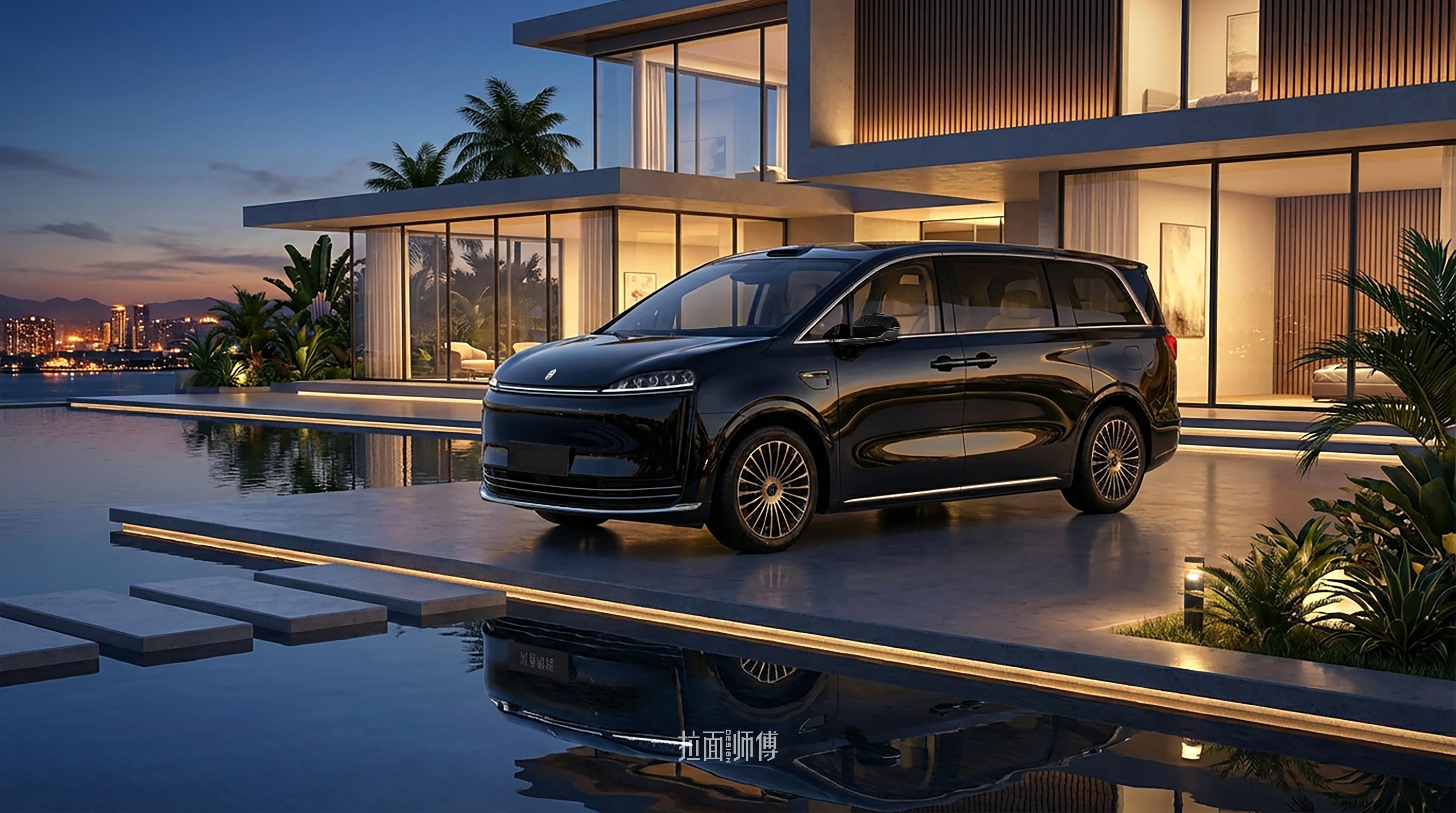 OTA一下智界V9造型预测，既然大家都让我更新，那就简单做一张图，重要的变化就是