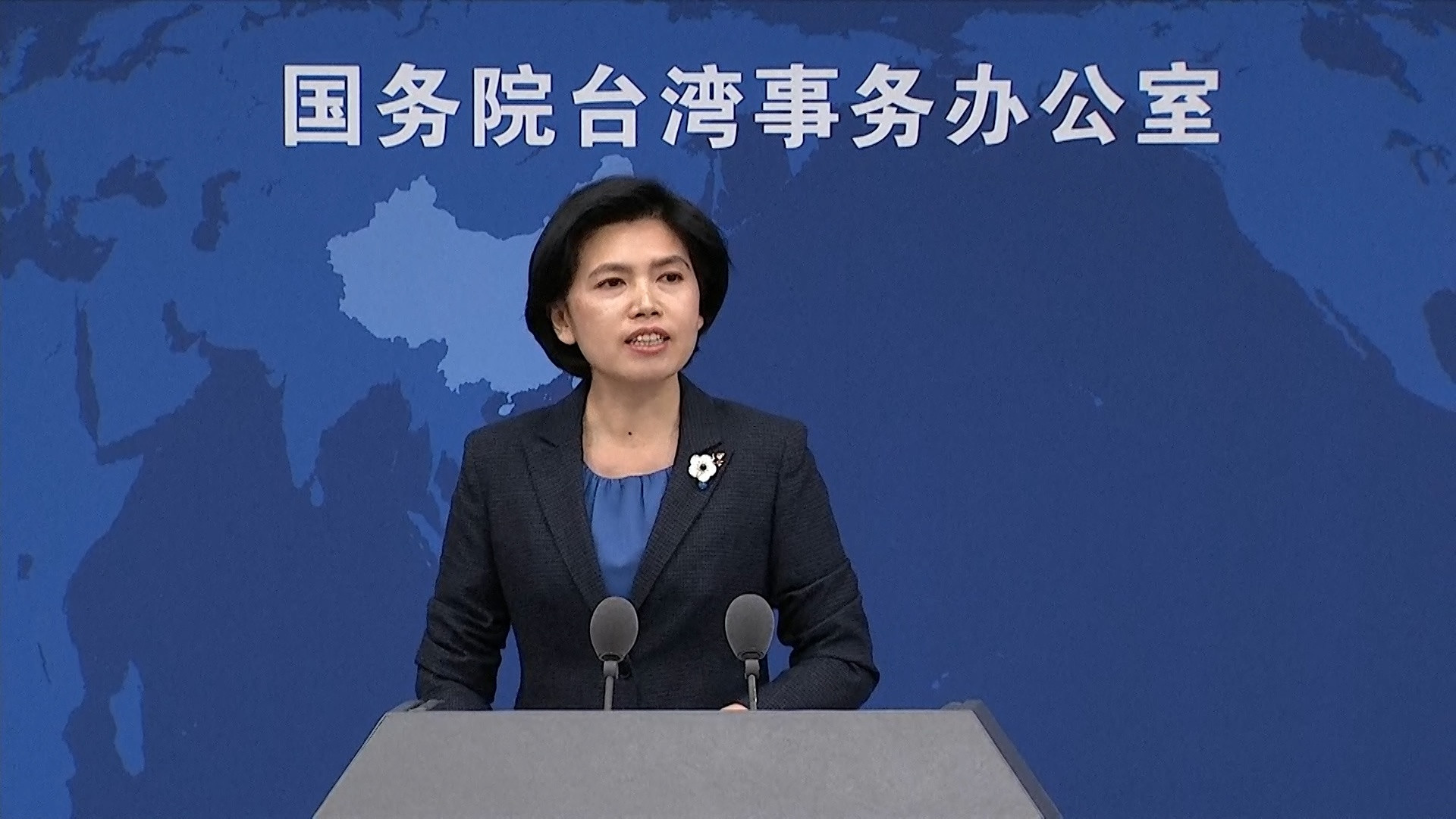 【民进党当局妄称“中共对抗日战争毫无贡献”，国台办驳斥】#全中国抗日时还没有民进