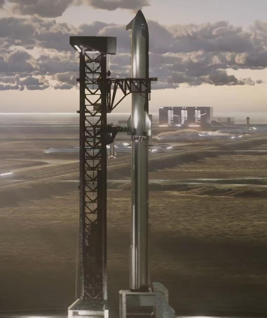 星舰14飞倒计时spacex星舰spacex超重助推器人类最强重型火箭试飞
