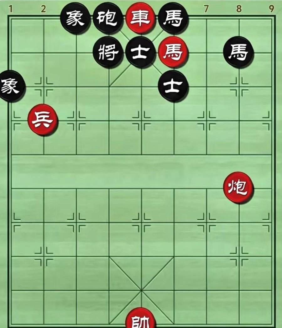 网上这盘棋号称两步绝杀，直接把棋友干懵了。一发出来，评论区立马炸了。有人拍大