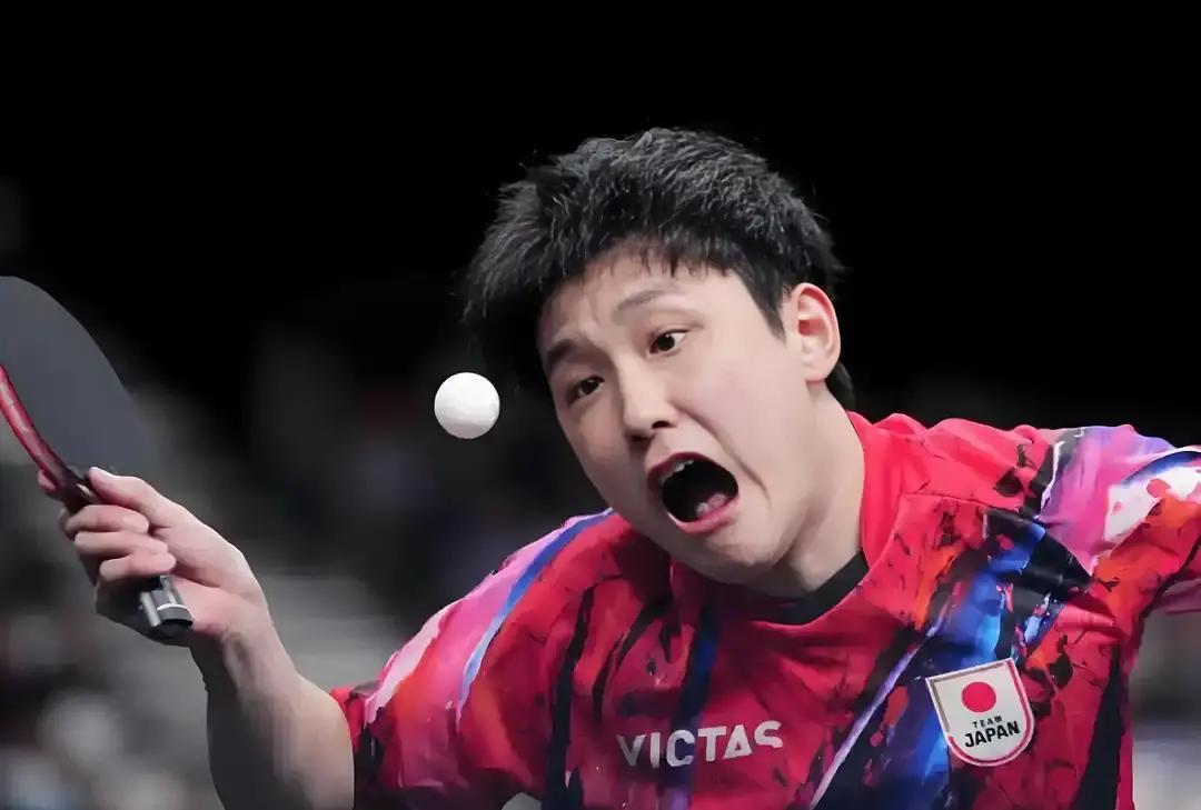 张本智和，吼得再响也遮不住底子。一个在日本长大的华裔选手，打球带情绪可以理解