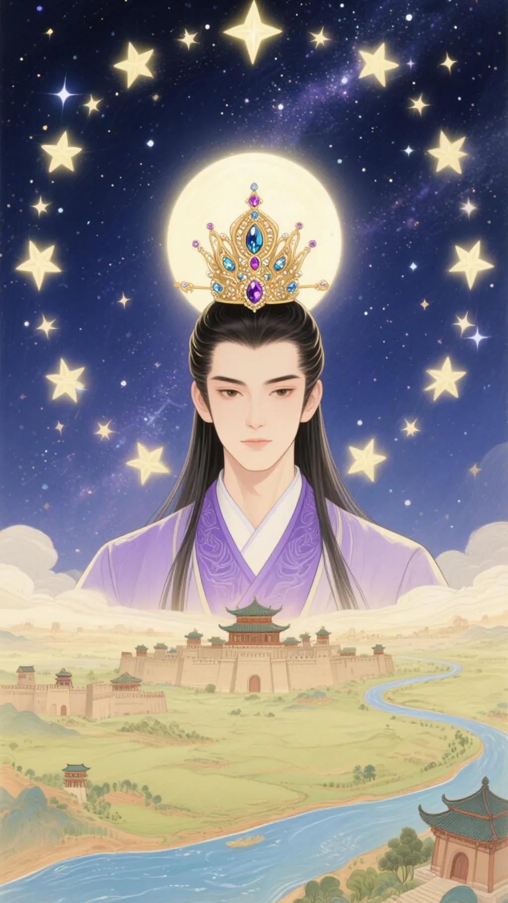 有可能但也没有迹象表明“东方圣人”紫微星是皇族后裔。刘伯温《烧饼歌》预言曰：降在