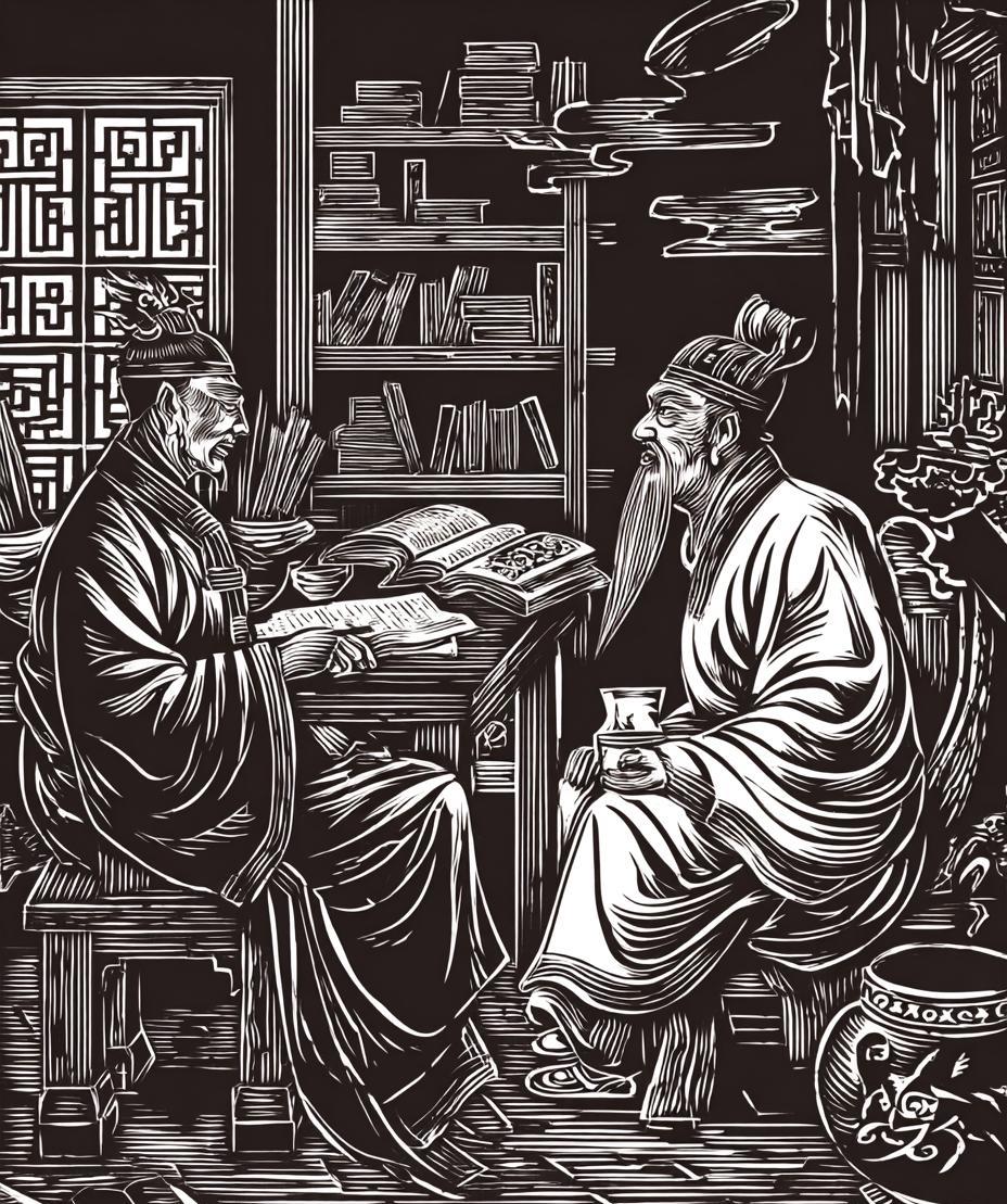 齐桓公去见当时一个谋略颇为知名的平民士人，一天之内连去了三次都没见着，左右说：陛