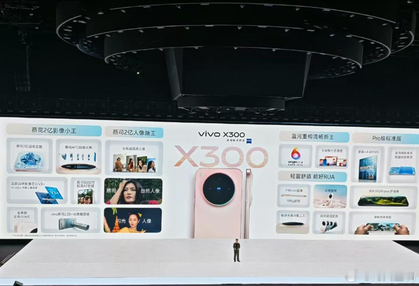 vivoX300将继承X200Promini的定位，做一个小屏旗舰，6.3