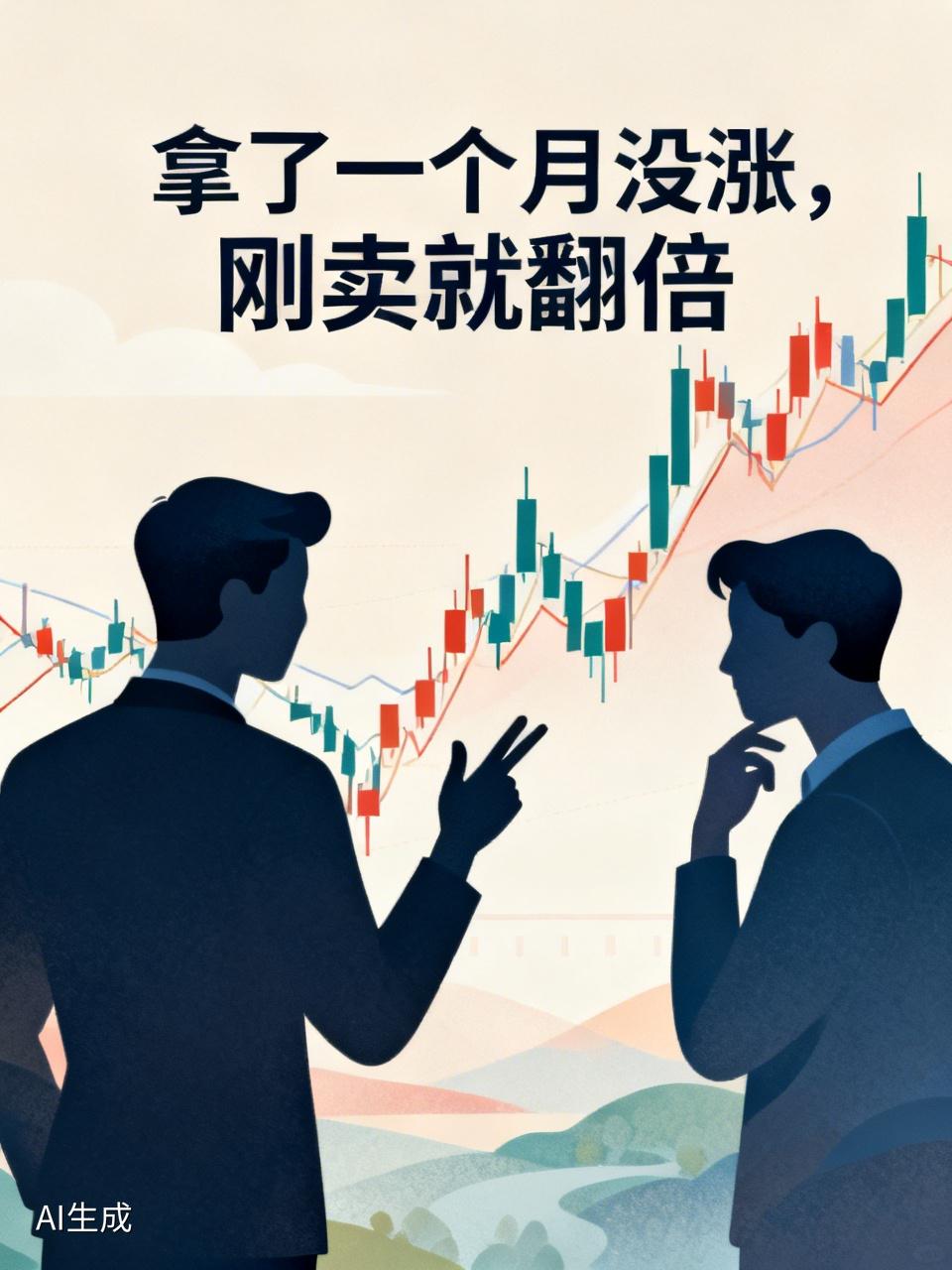 拿了一个月没涨，刚卖就翻倍：这大概是散户最熟悉的“被洗”剧本我朋友，今年1月