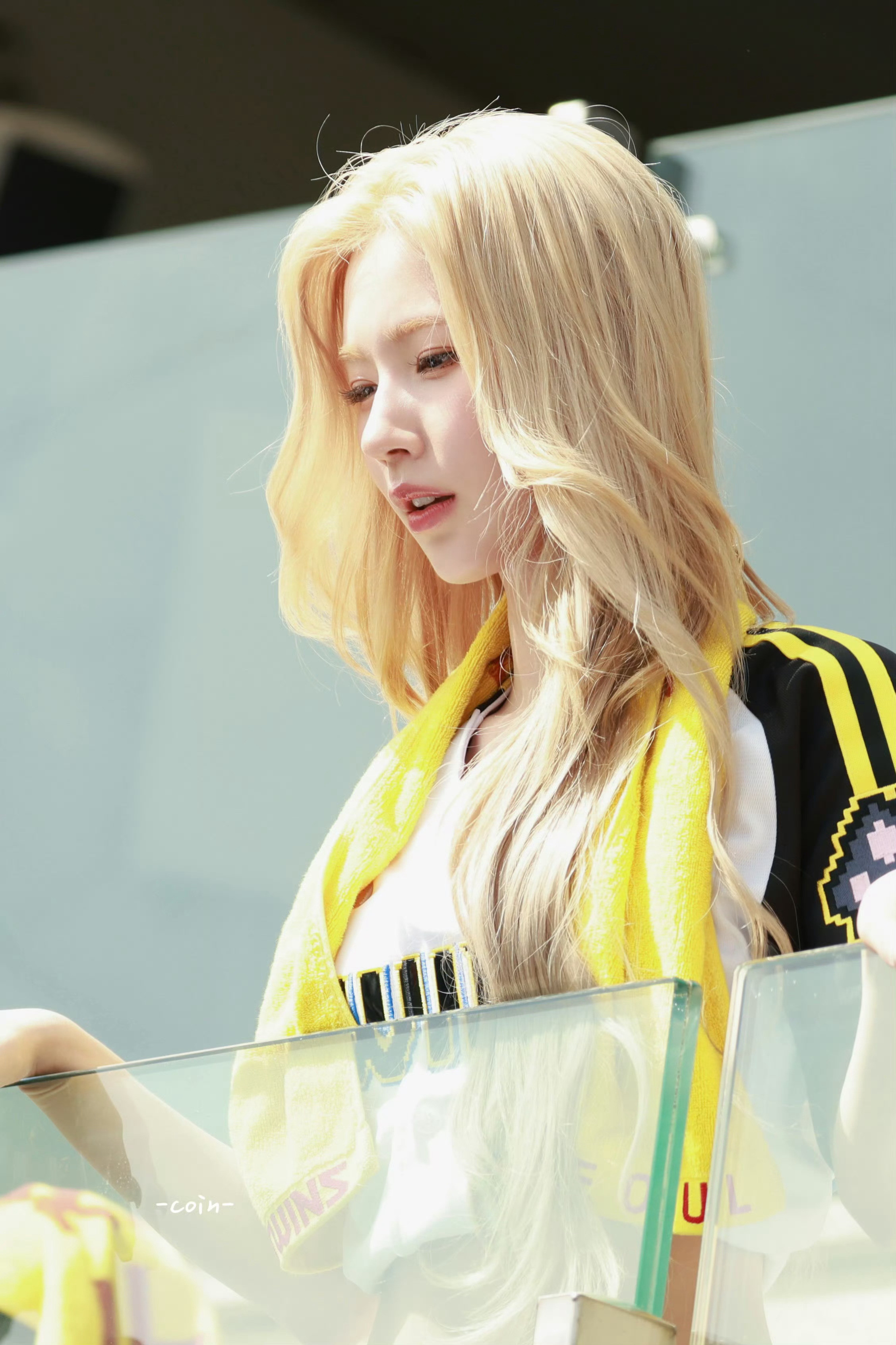 【赵美延】在球赛晒太阳玩得很开心的小狸