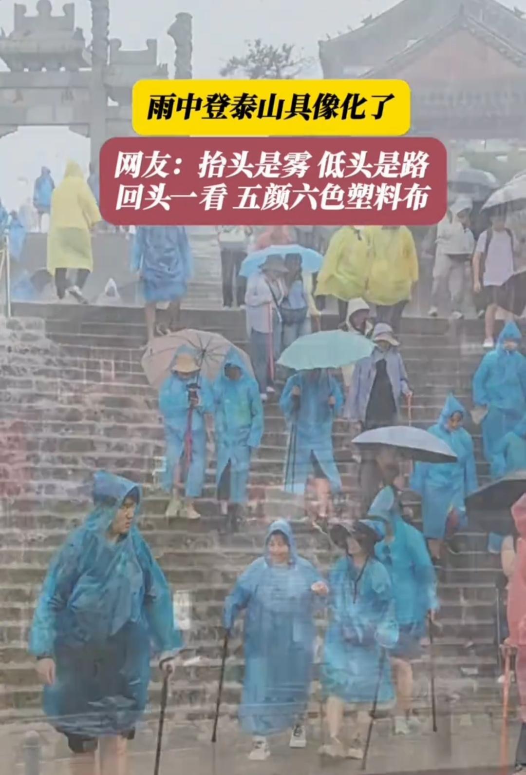 爬泰山遭这罪，哪是旅游啊，简直是花钱找虐！爬泰山的人是真不少，可这罪遭的，说是