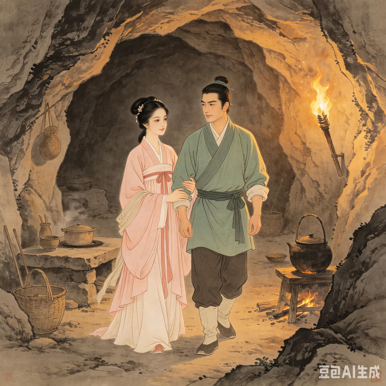 婆婆跟踪儿媳上山“捉奸”，结果洞口一幕让她傻了眼...清朝乾隆年间，京东有个