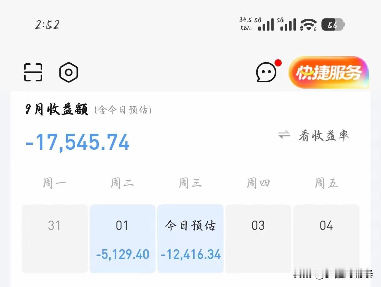 “继续按兵不动，跌吧，这周还有两天！一定要拿到赚钱为止！”今天刷到一位叫“龙