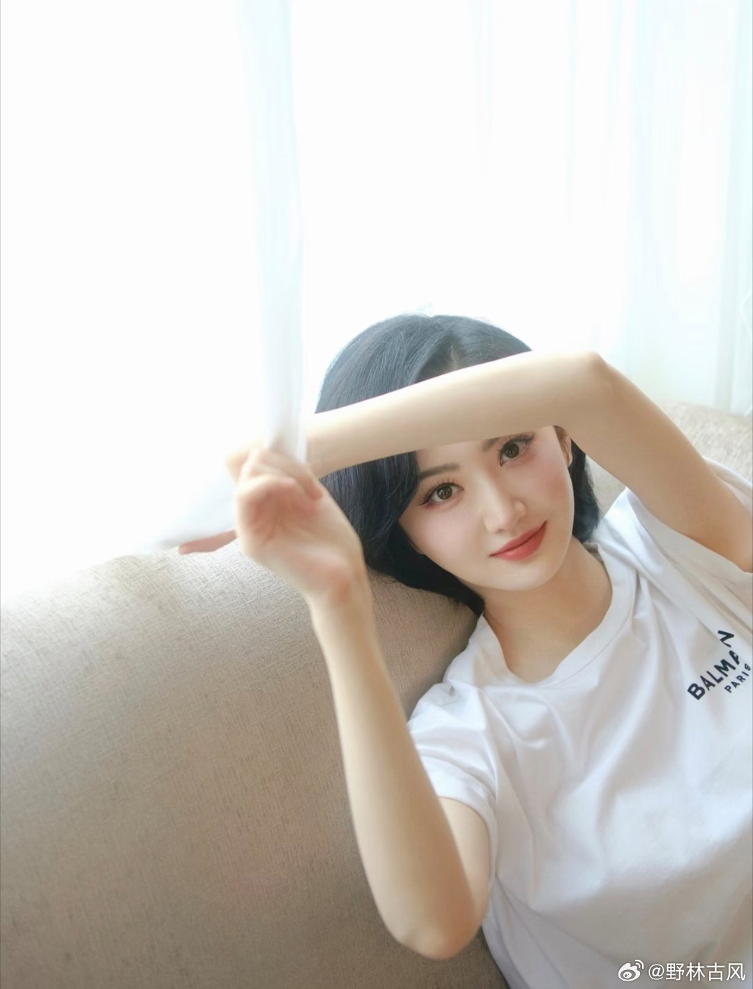 景甜：清纯甜美，温婉动人，人间富贵花！