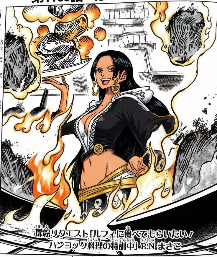 海贼王最新漫画扉页汉库克登场，好久不见～