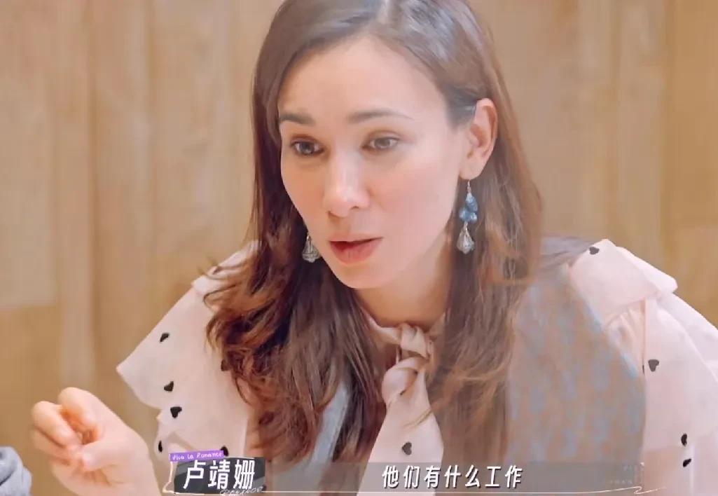 卢靖姗：“我之前去参加了一个美国最好的大学的饭局，每个人说自己是做什么工作的，赚