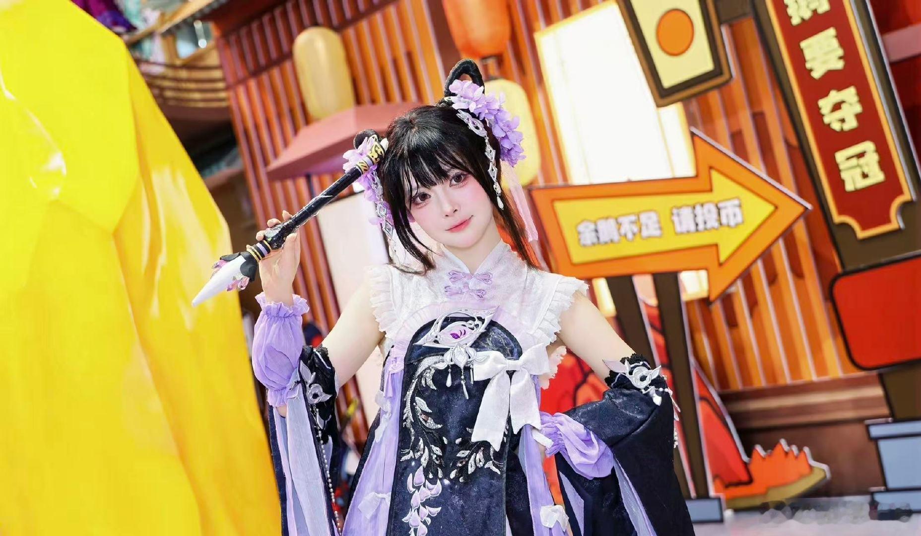 上海CJ展混进了武林高手本届CJ侠客浓度直接超标，鹅鸭杀展区迎来剑三各路门派co