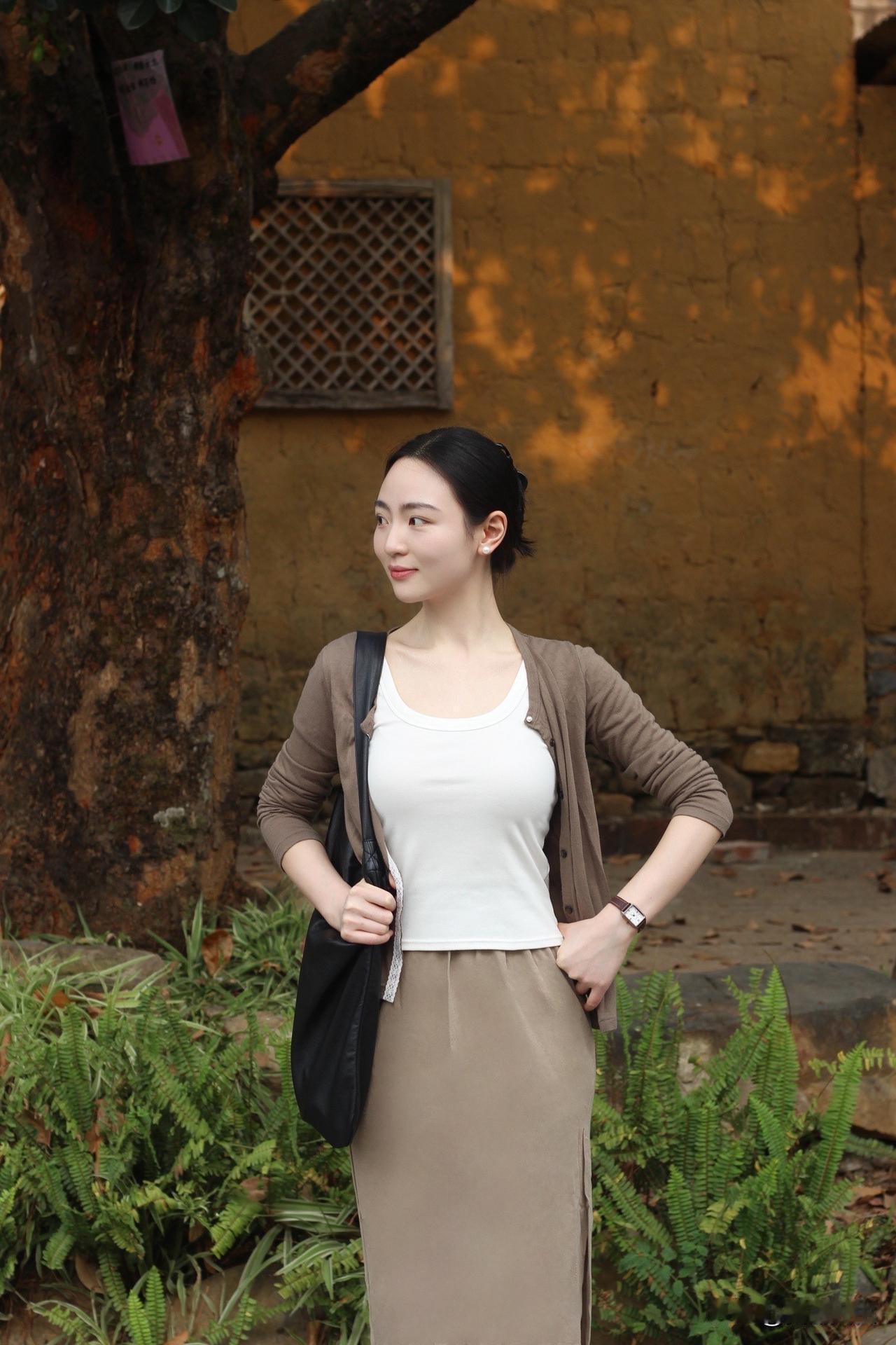 整个校区就像一片原始森林，到处都是百年老树，我甚至看到了一棵210年的老樟树。